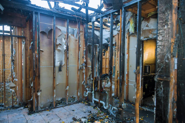 Professional Fire Damage Restoration technician working in Encantada-Ranchito-El Calaboz, TX